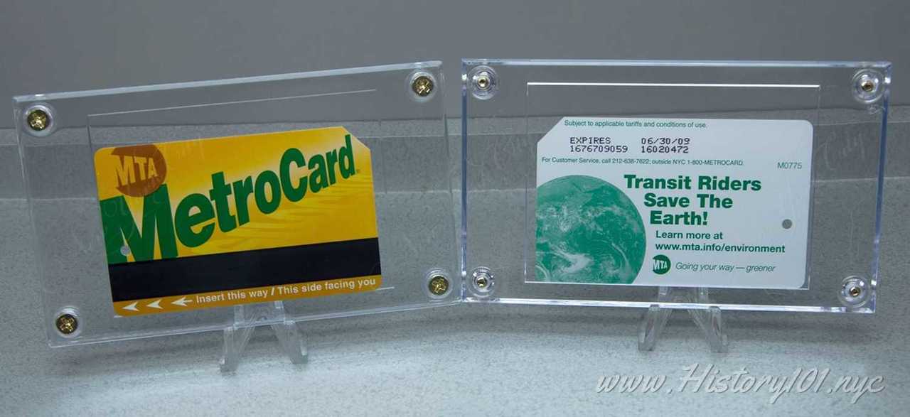 The End of the NYC MetroCard Era: Rare & Exclusive MetroCards from History101.NYC #14