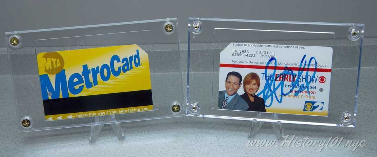 The End of the NYC MetroCard Era: Rare & Exclusive MetroCards from History101.NYC #16