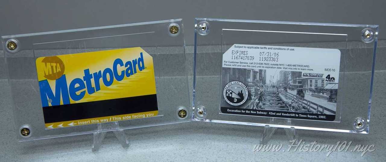 The End of the NYC MetroCard Era: Rare & Exclusive MetroCards from History101.NYC #24