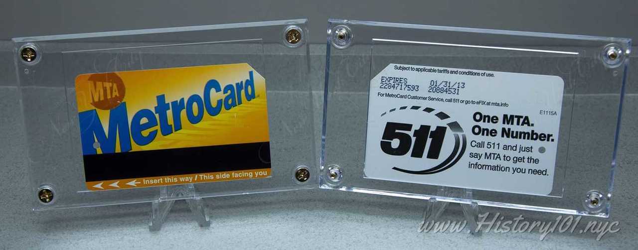 The End of the NYC MetroCard Era: Rare & Exclusive MetroCards from History101.NYC #27