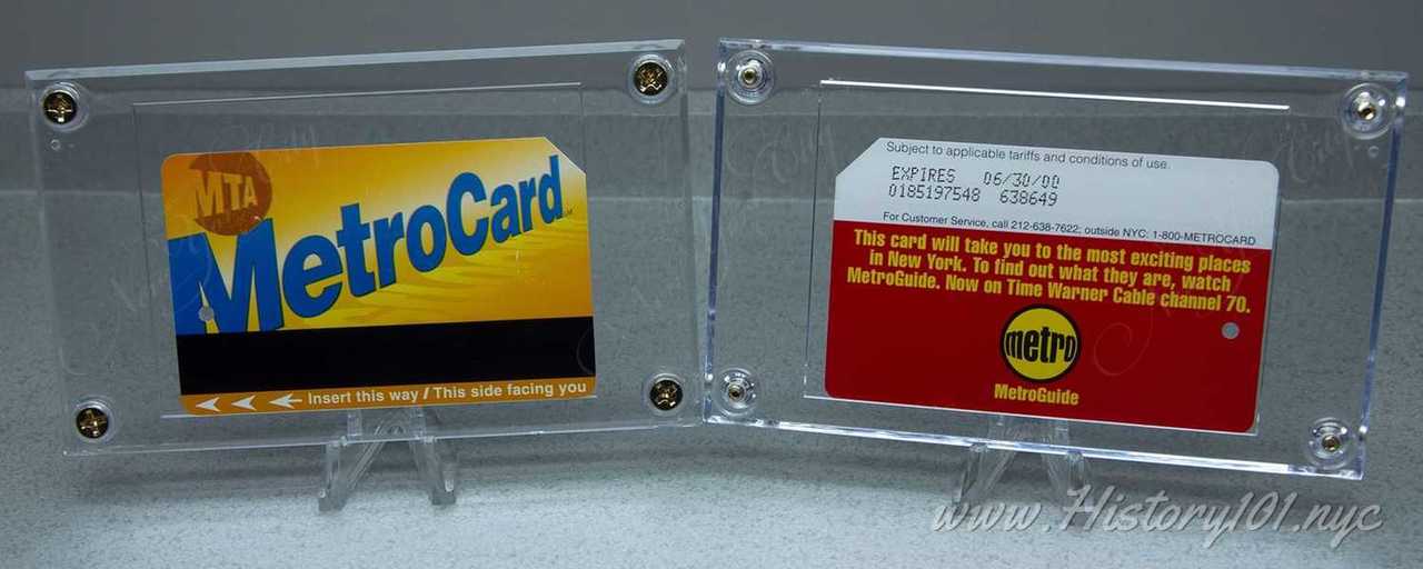 The End of the NYC MetroCard Era: Rare & Exclusive MetroCards from History101.NYC #36