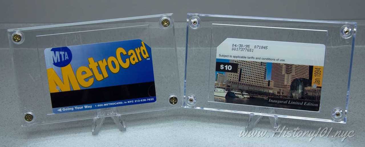 The End of the NYC MetroCard Era: Rare & Exclusive MetroCards from History101.NYC #2