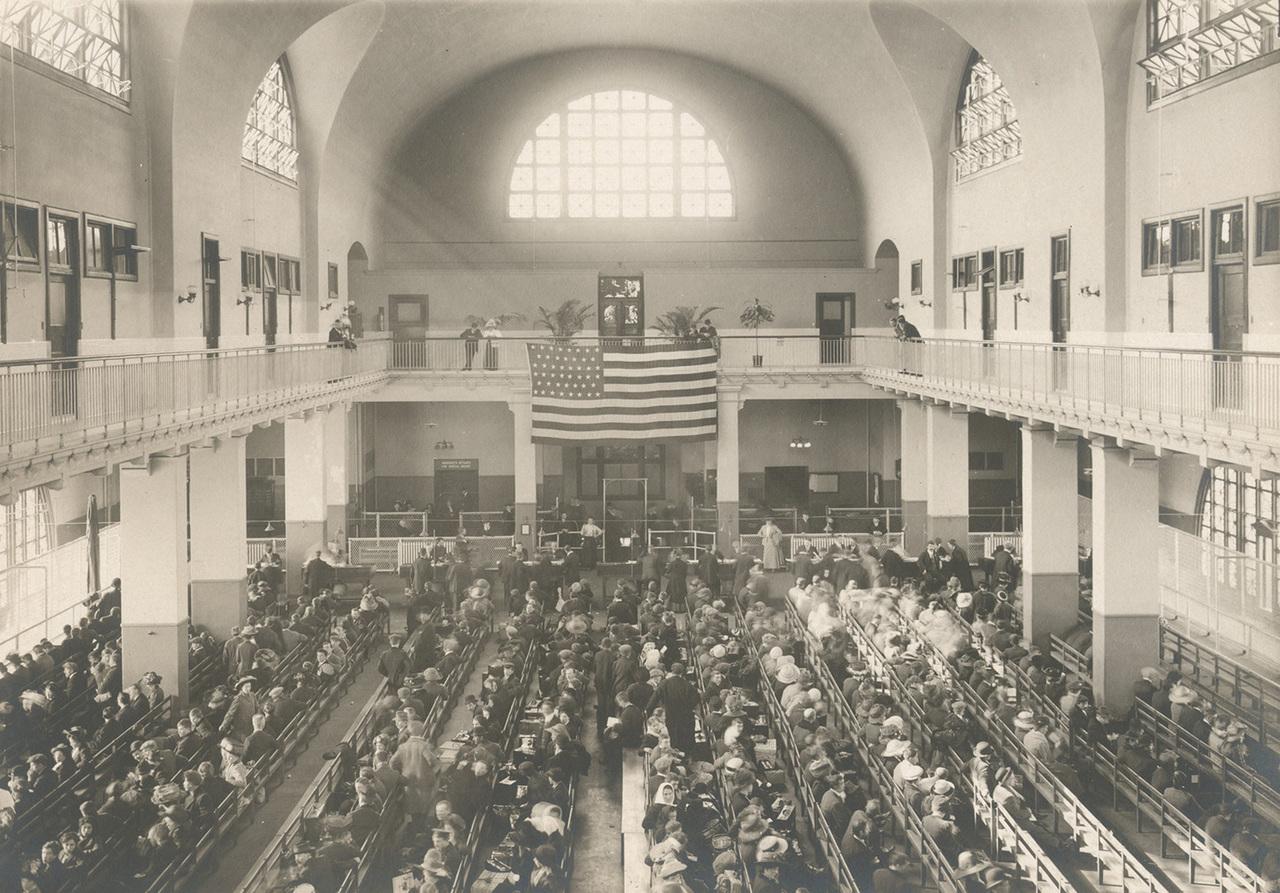 the main immigration processing station in new york was called