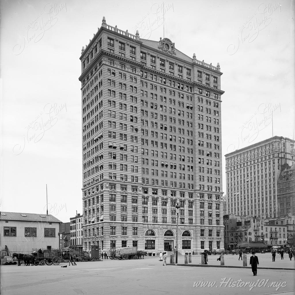 The original Whitehall Building was constructed from 1902 as a speculative office building designed by architect Henry Hardenbergh.