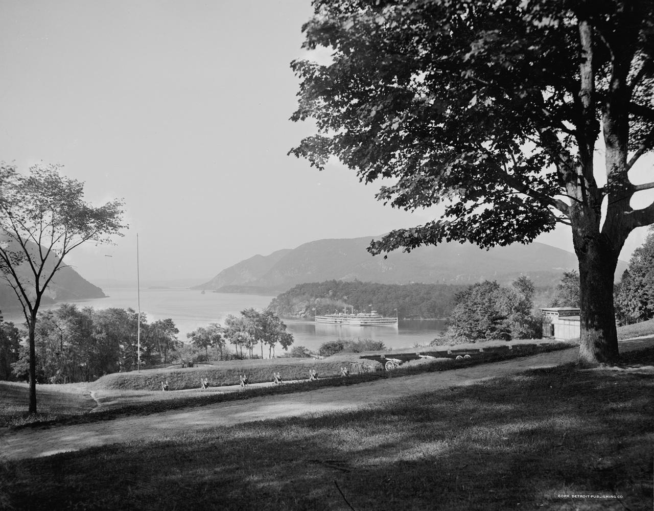 The Narrows, Hudson River NYC in 1910
