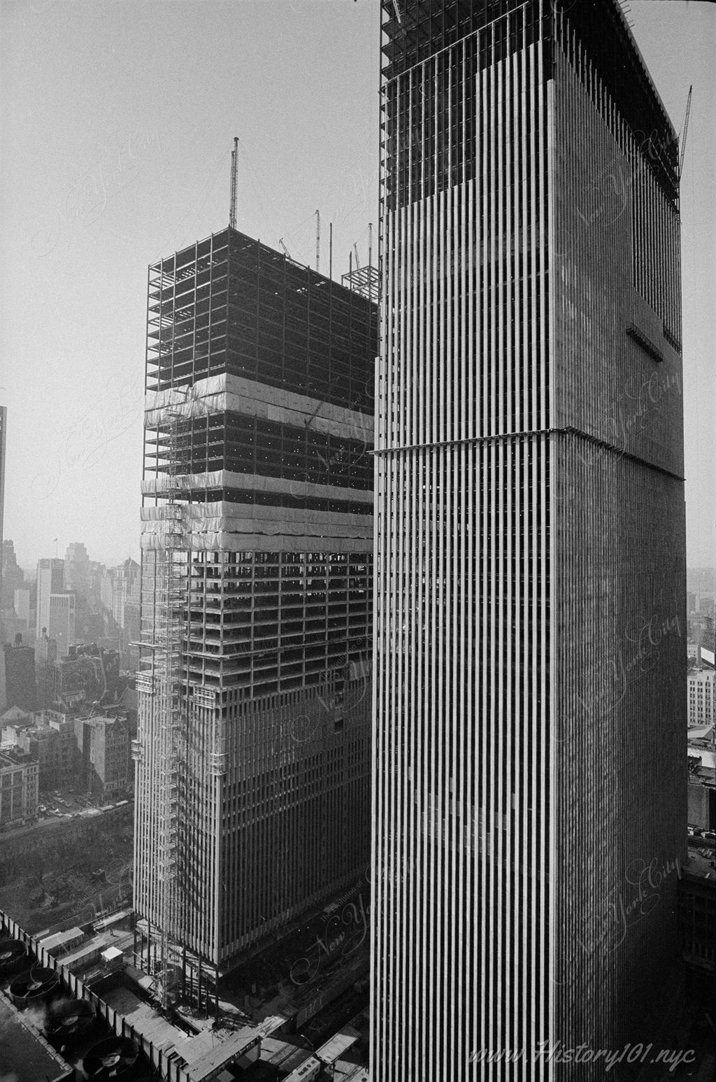 1251 Avenue of the Americas, formerly known as the Exxon Building, is a skyscraper on Sixth Avenue (also known as Avenue of the Americas), between 49th and 50th Streets, in Manhattan.