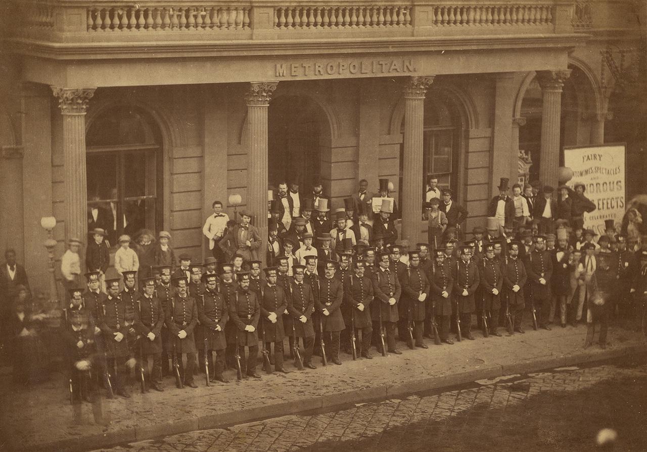 Police Officers in Uniform - NYC in 1860