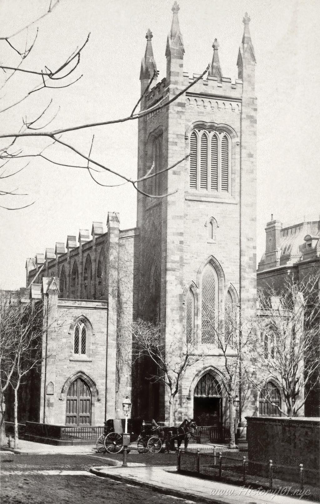 The Church of the Ascension is an Episcopal church in the Diocese of New York. It was completed in 1840-41, the first church to be built on Fifth Avenue.