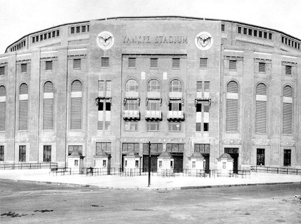 Yankee Stadium Main Entrance NYC in 1923