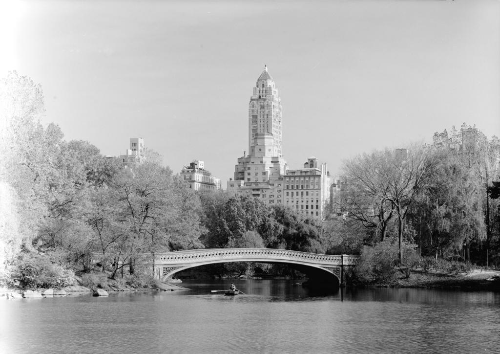 Bow Bridge in Central Park - NYC in 1984