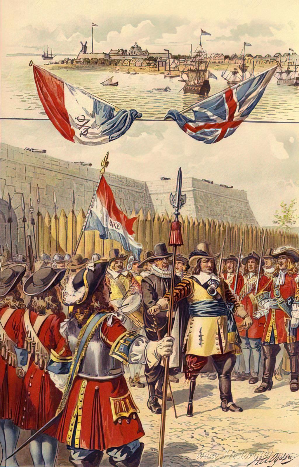 Discover the 1664 transition of New Amsterdam to New York, marking a turning point in NYC's history from Dutch to English rule