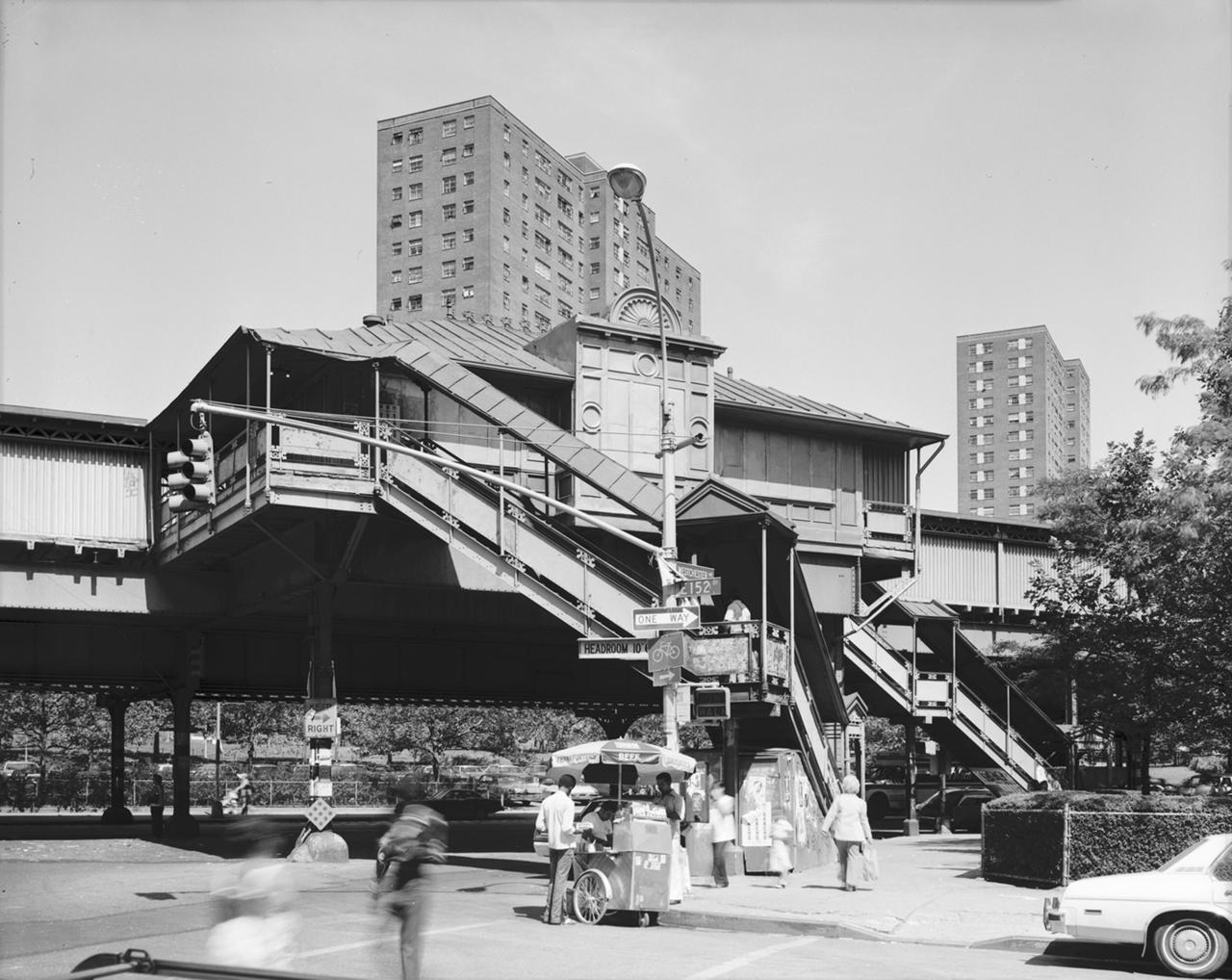 152nd Street and Westchester Avenue NYC in 1986