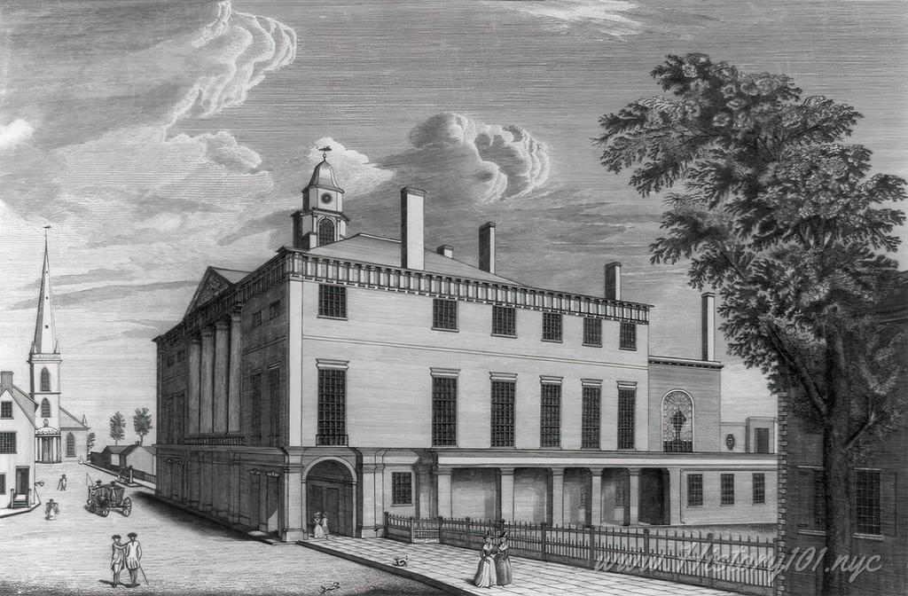 City Hall Nyc In 1830