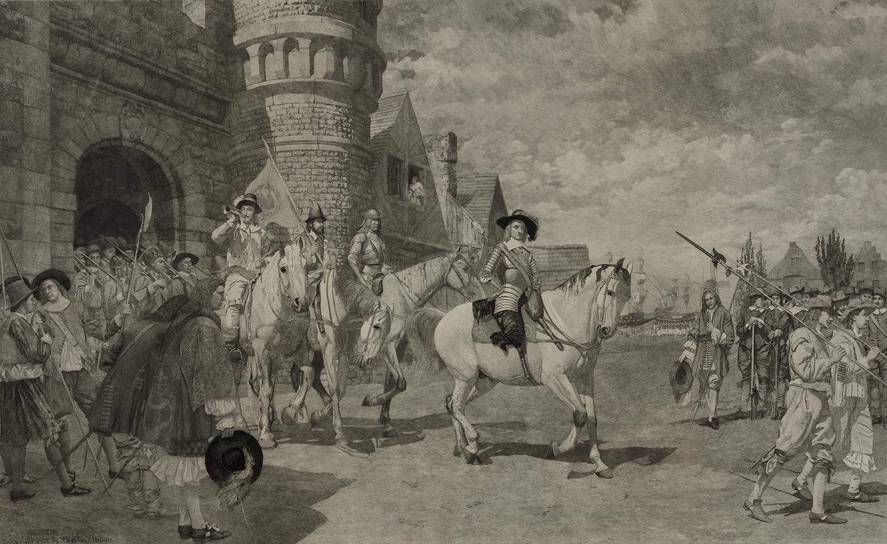 Peter Stuyvesant Surrenders New Amsterdam NYC in 1664