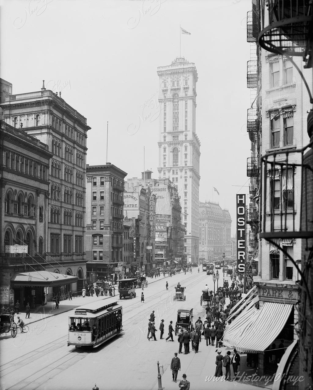 One Times Square was completed in 1904 to serve as the headquarters of The New York Times, which officially moved into the building in January 1905